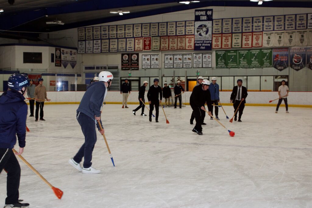 Surprise Field Trip to Columbia Ice Rink